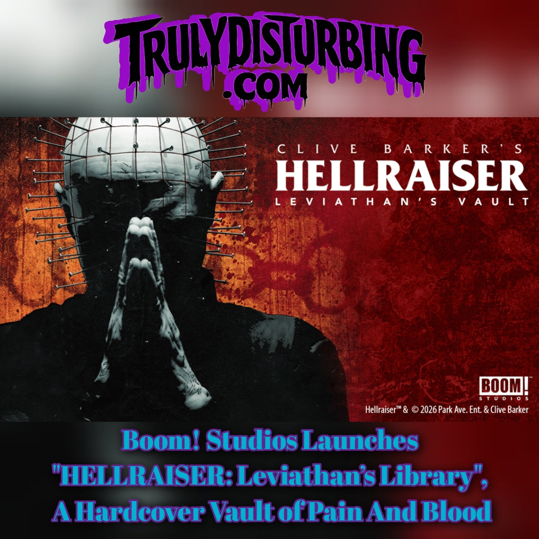 BOOM! Studios Launches "HELLRAISER: Leviathan’s Library", A Hardcover Vault Of Pain And Blood