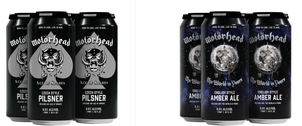 Motörhead And BevNomad Unleash New "Road Crew" Collectible Beer Series