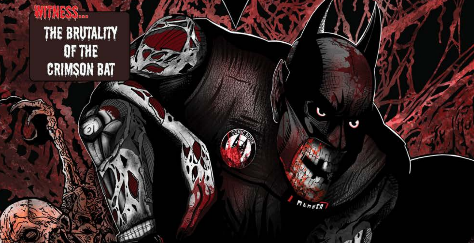 Rizo Comics Releases "THE TERRIFYING CRIMSON BAT #2" And It's A Bloody Good Time
