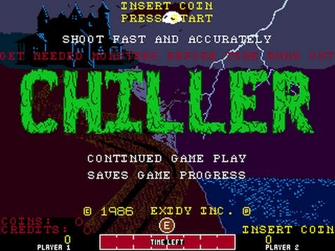 "CHILLER" (1986): The Arcade Game Too Sick For The Eighties