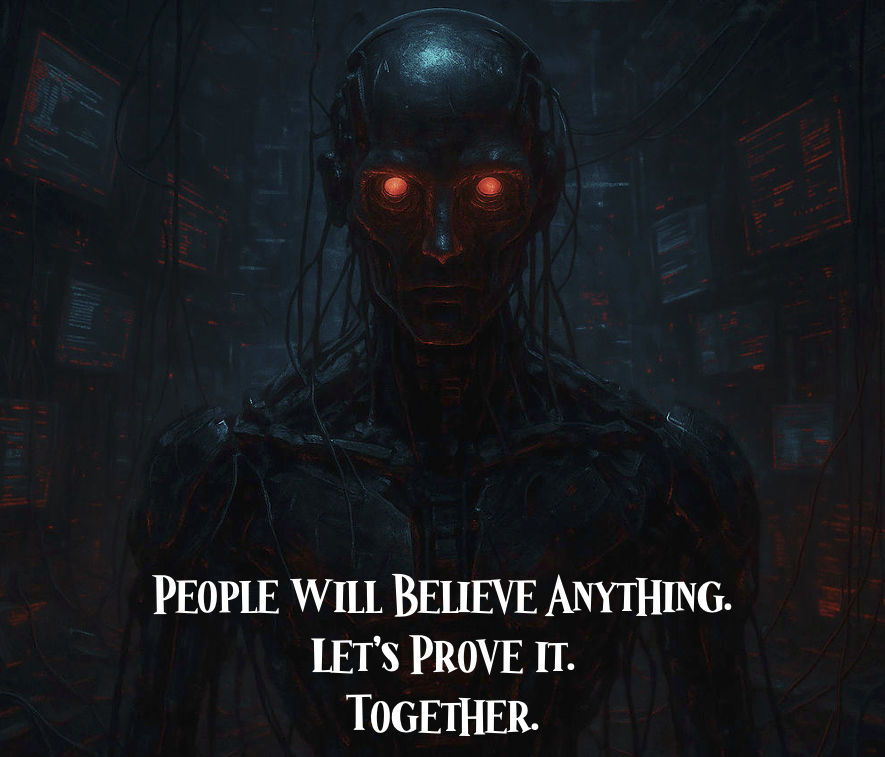 People Will Believe Anything: Let's Prove It...