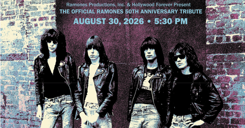 RAMONES and "CARRIE" Celebrate 50 Years With Special Hollywood Forever Anniversary Event