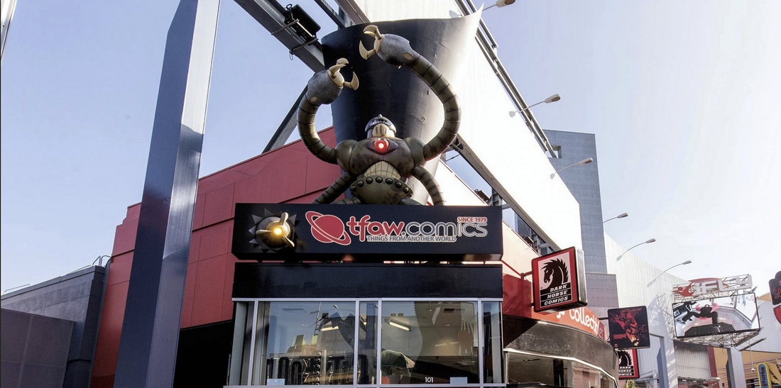 Dark Horse Announces Closure of Things From Another World Stores Including Universal CityWalk Location And Future Plans For Dark Horse Games