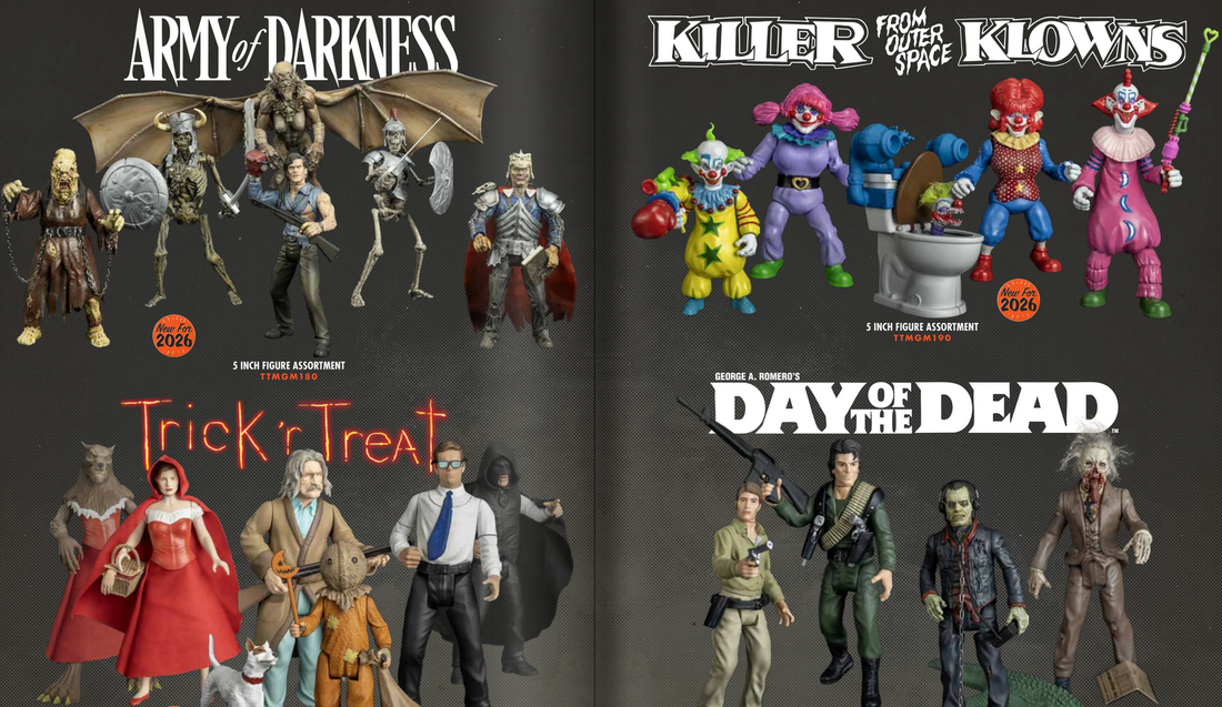 Trick or Treat Studios Unveils 2026 Horror Figure Lineup And Full Catalog Of Terrors