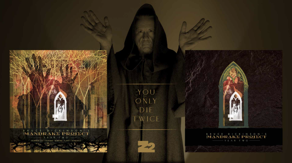 Bruce Dickinson Expands "The Mandrake Project" With Year Two Graphic Novel From Z2 Comics